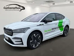 Moonweiss metallic met. Gebraucht 2023 Skoda Enyaq iV RS SUV | 44.590 € (Fairer Preis)