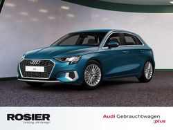 Blau / atollblau Gebraucht 2021 Audi A3 Advanced Plus Limousine | 21.990 € (Superpreis)