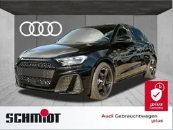 Mythosschwarz metallic Gebraucht 2024 Audi A1 Sportback S-Line Kleinwagen | 35.750 € (Teuer)