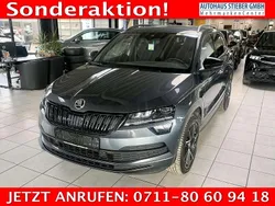 Quarzgrau metallic Gebraucht 2020 Skoda Karoq SportLine SUV | 27.200 € (Fairer Preis)