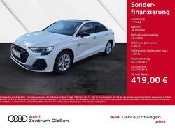 Gletscherweiß metallic Gebraucht 2024 Audi A3 S-Line Limousine | 37.830 € (Teuer)