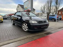 Carbonblack/schwarz Gebraucht 2004 Opel Astra Cabriolet Cabrio | 2.350 € (Fairer Preis)