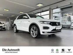 Pure white (weiß) Gebraucht 2021 VW T-Roc Sportline SUV | 24.980 € (Fairer Preis)