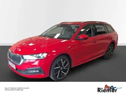 Rot Gebraucht 2022 Skoda Octavia Clever Kombi | 24.898 € (Etwas zu teuer)