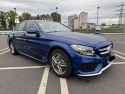Blau Gebraucht 2015 Mercedes C200 AMG line Limousine | 15.490 € (Fairer Preis)