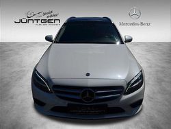 Diamantweiß bright Gebraucht 2018 Mercedes C220 Kombi | 23.888 €