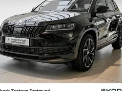 Schwarz Gebraucht 2021 Skoda Karoq SportLine SUV | 31.575 € (Fairer Preis)