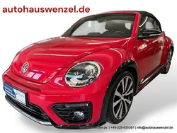Rot Gebraucht 2018 VW Beetle Exclusive Cabrio | 36.500 €
