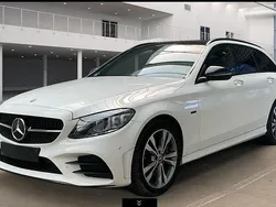 Weiß Gebraucht 2021 Mercedes C300e AMG Limousine | 26.400 € (Superpreis)