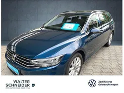 Aquamarinblau metallic (metallic) Gebraucht 2022 VW Passat Business Kombi | 24.350 € (Fairer Preis)