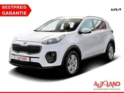 Deluxeweissmet. (metallic) Gebraucht 2018 Kia Sportage SUV | 14.490 € (Guter Preis)