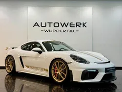 Pure white Gebraucht 2020 Porsche 718 Cayman GT4 Coupé | 109.999 € (Fairer Preis)