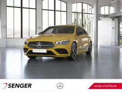 Gelb Gebraucht 2023 Mercedes CLA200 AMG | 31.880 € (Superpreis)