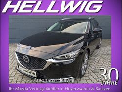 Jet black metallic (metallic) Gebraucht 2019 Mazda 6 Sports-Line Kombi | 21.280 € (Fairer Preis)