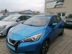 Blau Gebraucht 2017 Nissan Micra Acenta Kleinwagen | 9.490 € (Fairer Preis)