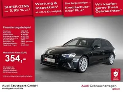 Mythosschwarz Gebraucht 2024 Audi A4 S-Line Kombi | 50.940 €