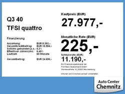 Blau Gebraucht 2019 Audi Q3 Advanced SUV | 27.977 € (Fairer Preis)