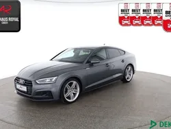 Grau Gebraucht 2018 Audi A5 Sportback S-Line Limousine | 28.440 € (Fairer Preis)
