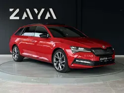 Velvet rot Gebraucht 2021 Skoda Superb SportLine Kombi | 23.950 € (Guter Preis)