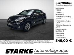 Weiß (pure white uni schwarz) Neu 2025 VW T-Roc Cabriolet R-line Cabrio | 38.770 € (Superpreis)