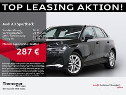 Schwarz Gebraucht 2024 Audi A3 Sportback Advanced Kleinwagen | 36.080 € (Etwas zu teuer)