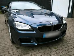 Blau Gebraucht 2012 BMW 640 Cabriolet M Sport Cabrio | 20.900 € (Superpreis)