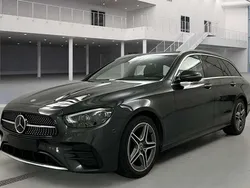 Grafit (metallic) Gebraucht 2021 Mercedes E220 AMG Kombi | 36.450 € (Etwas zu teuer)