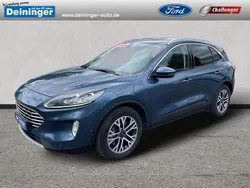 Chromablau (metallic) Gebraucht 2021 Ford Kuga Titanium X SUV | 23.990 € (Guter Preis)