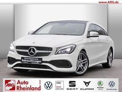 Calcitweiss/zirrusweiss Gebraucht 2017 Mercedes CLA180 Shooting Brake AMG line Kombi | 18.345 € (Fairer Preis)