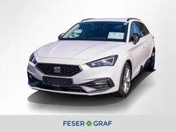 Weiß Gebraucht 2022 Seat Leon ST FR-Line Kombi | 22.750 € (Etwas zu teuer)