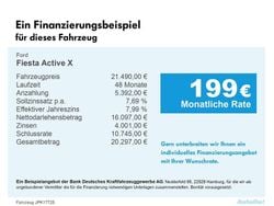 Weiß Gebraucht 2023 Ford Fiesta Active X Limousine | 21.490 € (Fairer Preis)
