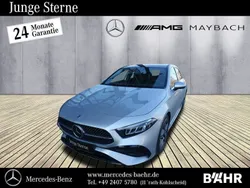 Iridiumsilber (metallic) Gebraucht 2024 Mercedes A200 AMG Limousine | 33.950 € (Fairer Preis)