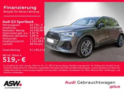 Gletscherweiß metallic Gebraucht 2025 Audi Q3 S-Line SUV | 43.730 € (Fairer Preis)