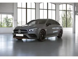 Grau metalliclack mountaingrau Gebraucht 2020 Mercedes CLA250 Shooting Brake AMG Kombi | 30.880 € (Fairer Preis)