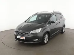Grau Gebraucht 2019 Ford Grand C-Max Titanium Van / Kleinbus | 15.650 € (Teuer)