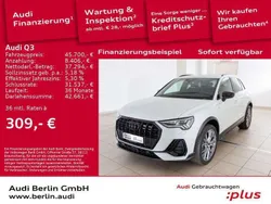 Gletscherweiß metallic Gebraucht 2024 Audi Q3 S-Line SUV | 45.700 € (Teuer)
