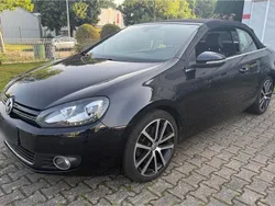 Schwarz Gebraucht 2011 VW Golf Cabriolet Cabrio | 7.650 € (Fairer Preis)
