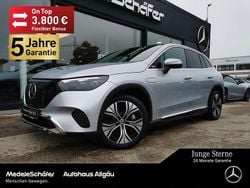 Lack hightechsilber (metallic) Gebraucht 2024 Mercedes EQE300 Electric Art SUV | 55.590 € (Guter Preis)