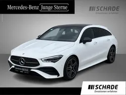Weiß Gebraucht 2024 Mercedes CLA200 Shooting Brake AMG line Kombi | 35.450 € (Fairer Preis)