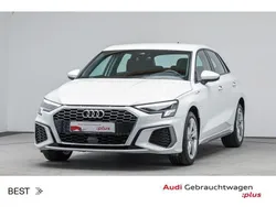 Ibisweiß Gebraucht 2021 Audi A3 Sportback e-tron S-Line Limousine | 23.888 € (Superpreis)
