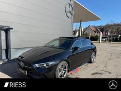 Metalliclack kosmosschwarz Gebraucht 2024 Mercedes CLA180 Shooting Brake AMG Kombi | 33.900 € (Etwas zu teuer)