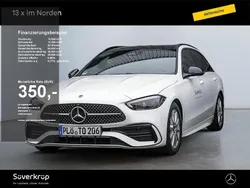 Unilack polarweiß Gebraucht 2025 Mercedes C200 AMG Kombi | 43.450 € (Etwas zu teuer)