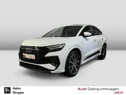 Weiß Gebraucht 2023 Audi Q4 Sportback e-tron S-Line SUV | 41.860 € (Guter Preis)
