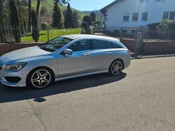 Silber Gebraucht 2015 Mercedes CLA200 Shooting Brake AMG line Kombi | 15.500 € (Guter Preis)