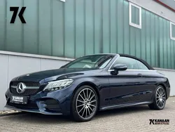 Blau Gebraucht 2020 Mercedes C220 AMG line Cabrio | 28.500 € (Fairer Preis)