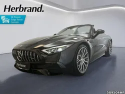 Metalliclack obsidianschwarz Gebraucht 2023 Mercedes SL43 AMG AMG Cabrio | 93.990 € (Guter Preis)