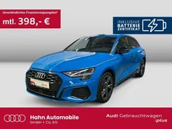 Blau Gebraucht 2022 Audi A3 Sportback e-tron S-Line Limousine | 29.430 € (Fairer Preis)