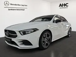 Weiss Gebraucht 2021 Mercedes A250 AMG Limousine | 29.960 € (Fairer Preis)