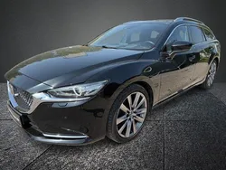 Jet black Gebraucht 2020 Mazda 6 Sports-Line Kombi | 16.990 € (Fairer Preis)