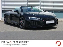 Schwarz Gebraucht 2023 Audi R8 Spyder Performance Cabrio | 148.880 € (Superpreis)